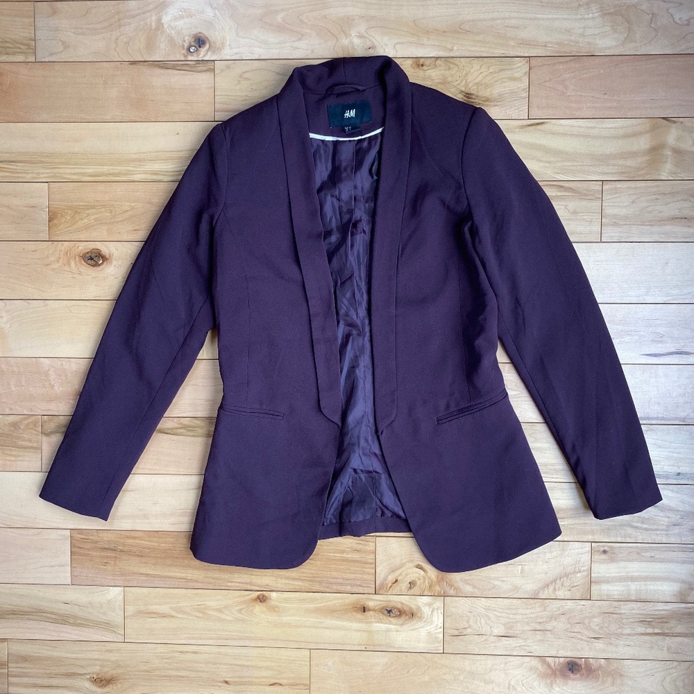 Plum Blazer